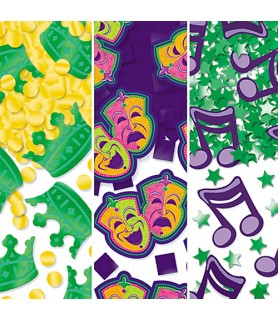 Mardi Gras Confetti Value Pack (3 types)