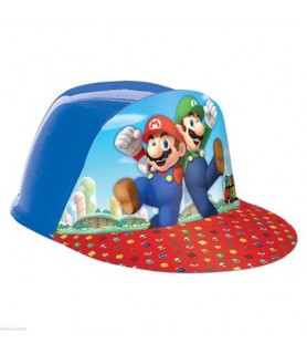 Super Mario Plastic Hat (1ct)