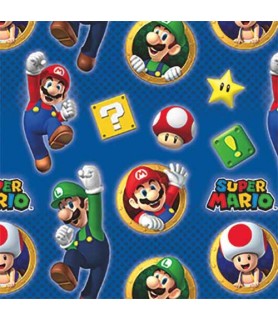 Super Mario Roll of Gift Wrap (20sq. ft)
