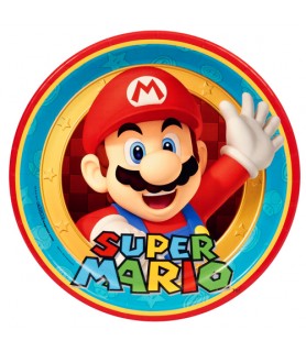 Super Mario Brothers Large Paper Plates (8ct)