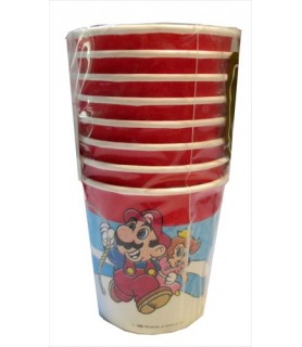 Super Mario Brothers Vintage 7oz Paper Cups (8ct)
