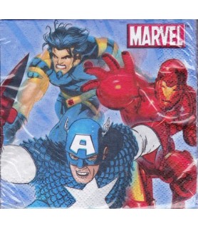 Marvel Heroes Small Napkins (16ct)