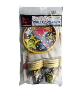 Spider-Man Vintage 1990 Party Pack for 8 (27pc)