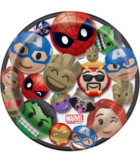 Marvel Emojis Small Paper Plates (8ct)