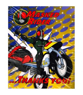 Masked Rider Thank You Notes w/ Env. (8ct)