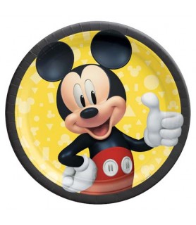 Mickey Mouse 'Forever' Large Paper Plates (8ct)