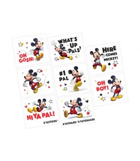 Mickey Mouse 'Forever' Temporary Tattoos (1 sheet)