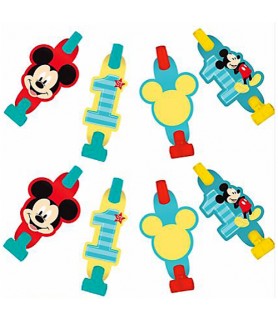 Mickey Mouse 1st Birthday 'Fun to Be One' Blowouts/ Favors (8ct)