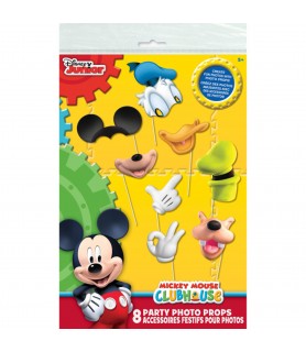 Mickey Mouse 'Clubhouse' Party Photo Props (8ct)