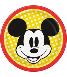 Mickey Mouse 'Retro' Small Paper Plates (8ct)