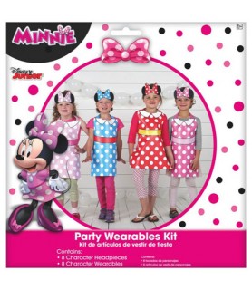 Minnie Mouse 'Happy Helpers' Party Wearables Kit (16pc)