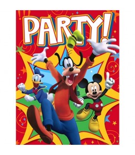 Mickey Mouse 'Fun and Friends' Invitations w/ Env. (8ct)