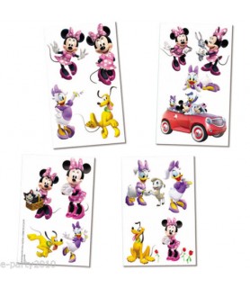 Minnie Mouse 'Minnie's Clubhouse' Temporary Tattoos (1 sheet)
