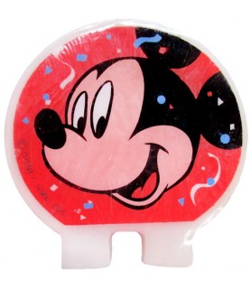 Mickey Mouse Cake Candle (1ct)