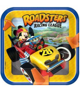 Mickey Mouse 'Mickey and the Roadster Racers' Large Paper Plates (8ct)