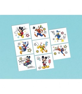 Mickey Mouse 'On the Go' Temporary Tattoos (1 sheet)