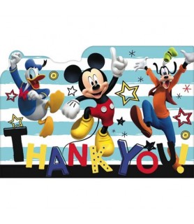 Mickey Mouse 'On the Go' Thank You Note Set w/ Envelopes (8ct)