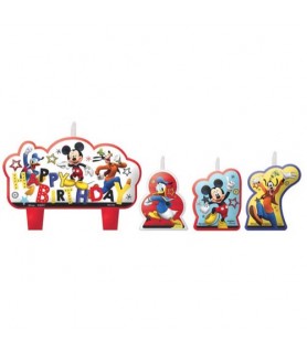 Mickey Mouse 'On the Go' Mini Candle Set (4pc)