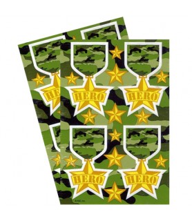 Military Camouflage Stickers (2 sheets)