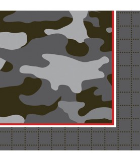 Military Camouflage 'Operation Camo' Small Napkins (18ct)