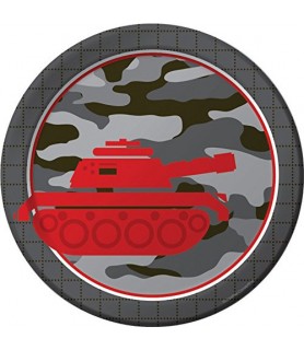 Military Camouflage 'Operation Camo' Small Paper Plates (8ct)
