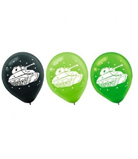 Military Camouflage Latex Balloons (6ct)