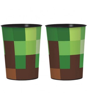 Minecraft 'TNT Party' Reusable Keepsake Cups (2ct)