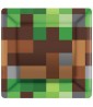 Minecraft 'TNT Party' Small Paper Plates (8ct)