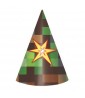 Minecraft 'TNT Party' Cone Hats (8ct)