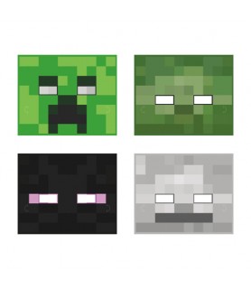 Minecraft Paper Masks (8ct)