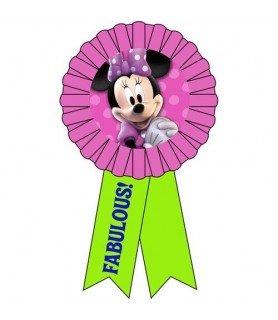 Minnie Mouse 'Bow-Tique' Guest Of Honor Ribbon (1ct)