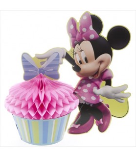 Minnie Mouse 'Bow-Tique' Honeycomb Centerpiece (1ct)