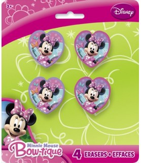 Minnie Mouse 'Bow-Tique' Erasers / Favors (8ct)