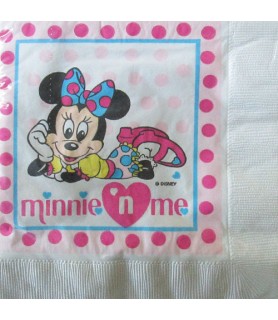 Minnie Mouse Vintage 'Minnie 'n Me' Lunch Napkins (16ct)