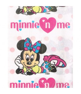 Minnie Mouse Vintage 'Minnie 'n Me' Paper Table Cover (1ct)