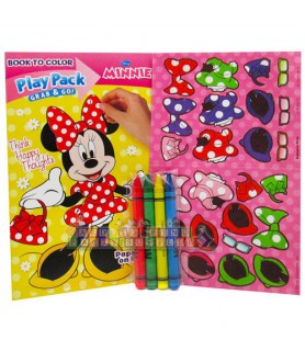 Minnie Mouse 'Happy Thoughts' Play Pack w/ Coloring Book & Stickers (1ct)
