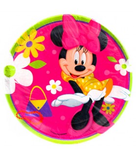 Minnie Mouse 'Brite Fun' Large Paper Plates (8ct)