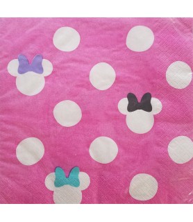 Minnie Mouse 'Polka Dots' Lunch Napkins (16ct)