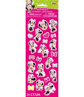 Minnie Mouse 'Minnie's Bow-Toons' Puffy Stickers (1 sheet)