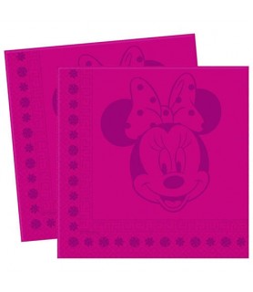 Minnie Mouse Pink Lunch Napkins (20ct)