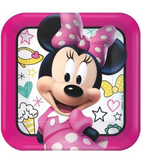 Minnie Mouse 'Happy Helpers' Large Paper Plates (8ct)