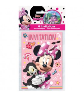 Minnie Mouse 'Iconic' Invitations with Envelopes (8ct)