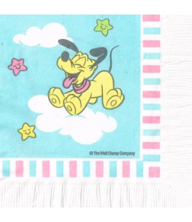 Disney Babies Vintage 1st Birthday Pluto Small Napkins (16ct)