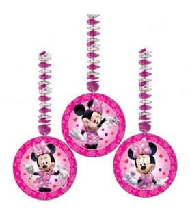 Minnie Mouse Hanging Decorations (3ct)*