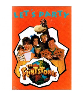 Flintstones Vintage 1993 'Yabba Dabba Doo!' Invitations w/ Envelopes (8ct)