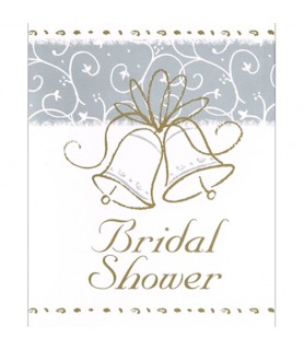 Bridal Shower 'Classic Bells' Invitations w/ Envelopes (8ct)