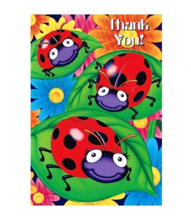 Ladybugs Thank You Notes w/ Envelopes (8ct)