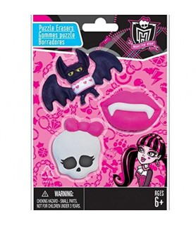 Monster High Puzzle Erasers / Favors (3ct)