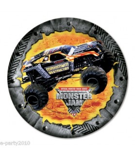 Monster Jam Small Paper Plates (8ct)