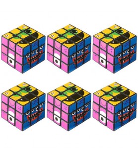 Happy Birthday Monster Mini Puzzle Cubes / Favors (6ct)